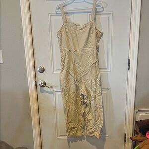 Old Navy Tan Jumpsuit